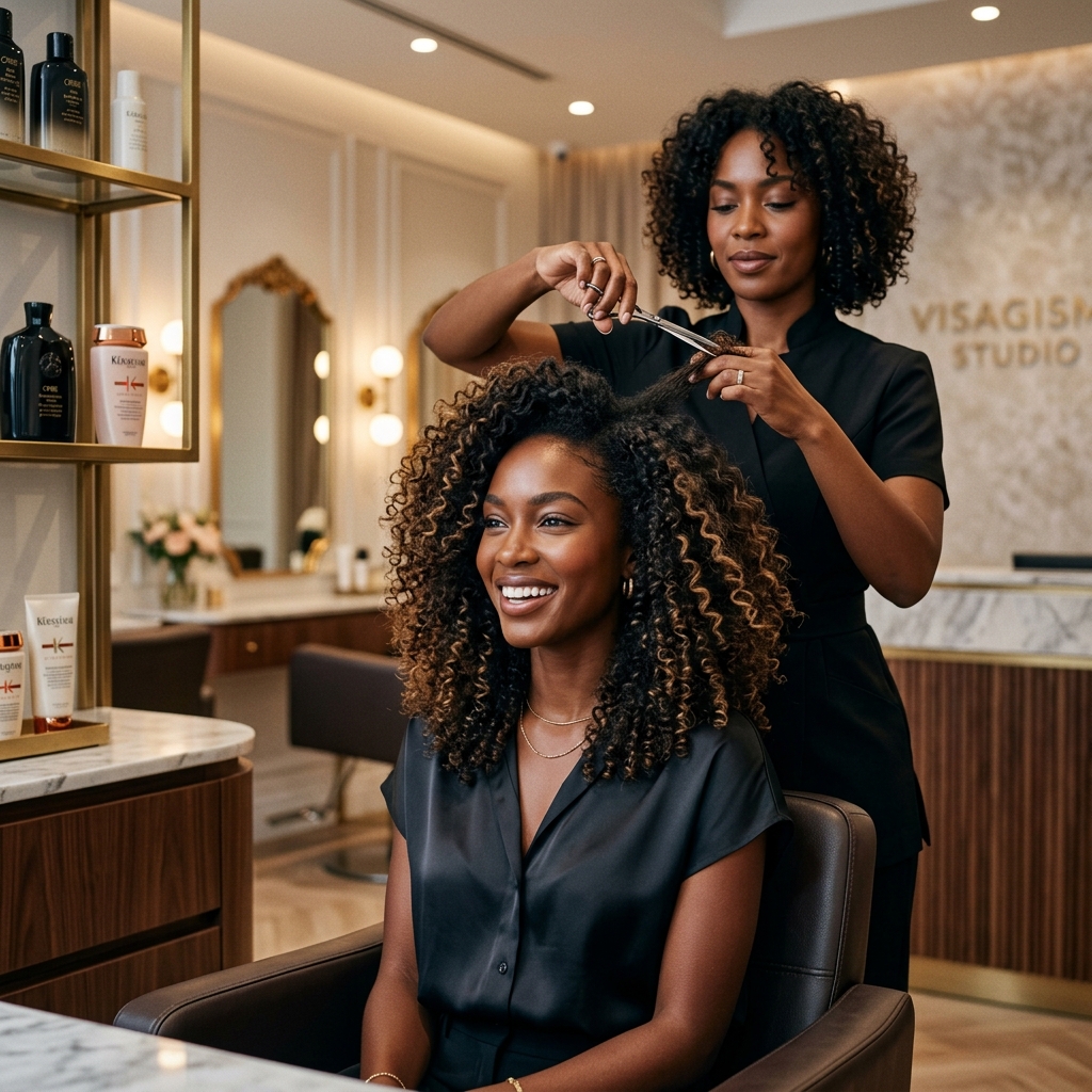 Corte Long Bob Cacheado: Como Manter a Linha Angular Sem Criar Efeito Pirâmide Nem Perder a Definição — Artigo técnico sobre cabelos cacheados e crespos